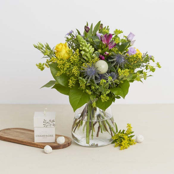 Den pæne påskehilsen med champagnetrøfler